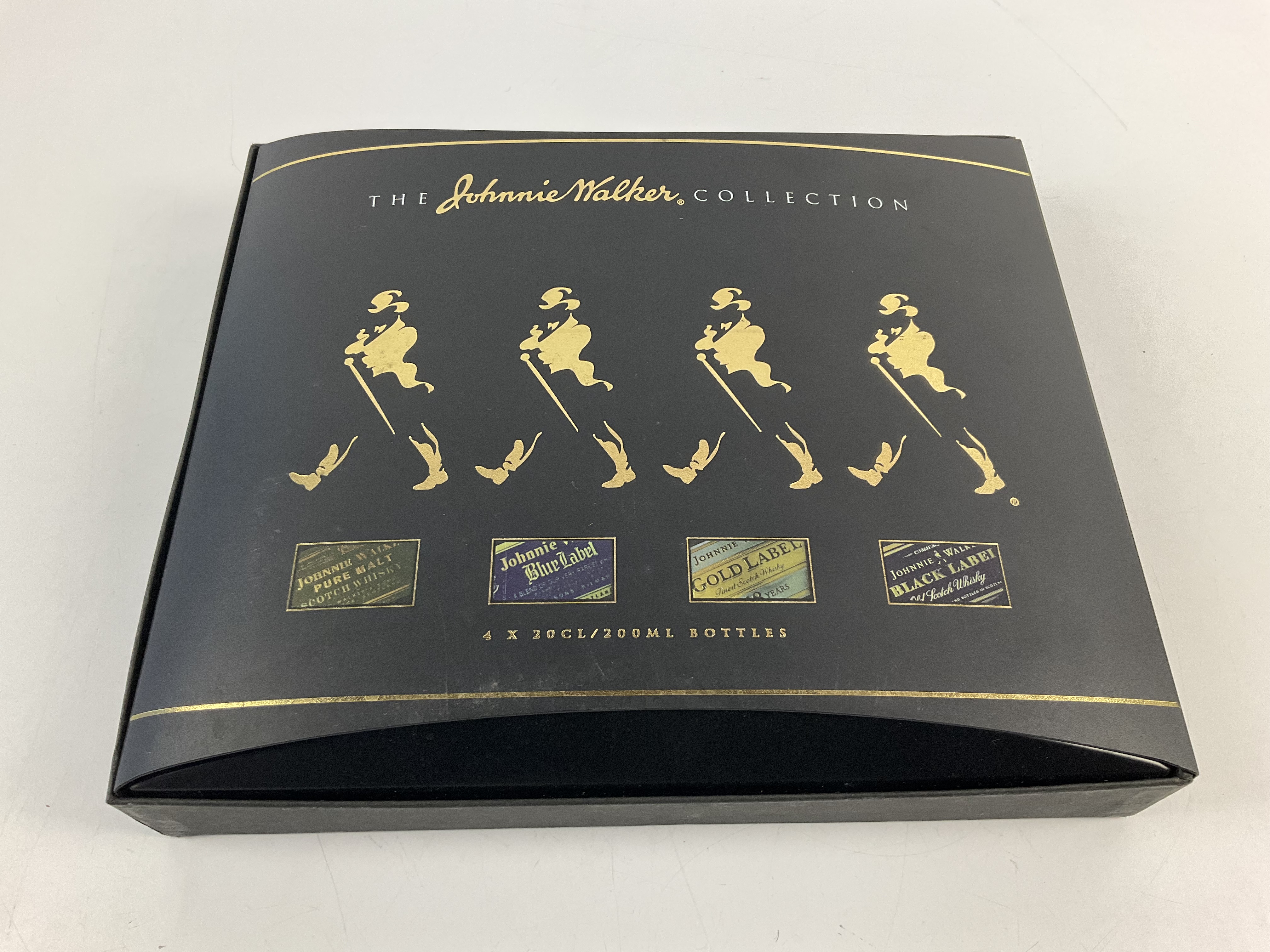 Johnnie Walker コレクション ウイスキー 200ml 4本 箱入り Amazon.co
