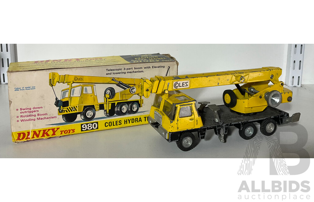 Dinky Toys Coles Hydra Truck Crane with Original Box