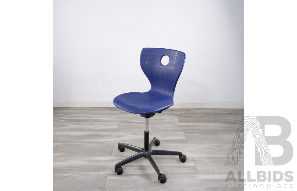 Twentieth Century Pantomove-Lupo Office Chair Designed by Verner Panton