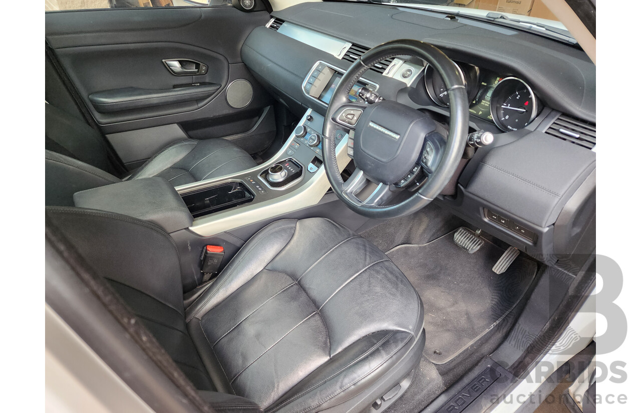 6/2016 Range Rover Evoque TD4 150 SE LV MY16.5 5d Wagon White 2.0L Turbo Diesel