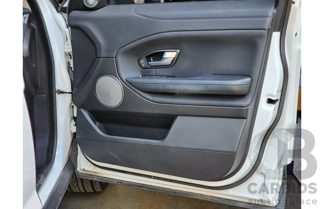 6/2016 Range Rover Evoque TD4 150 SE LV MY16.5 5d Wagon White 2.0L Turbo Diesel