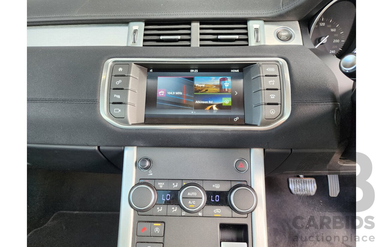 6/2016 Range Rover Evoque TD4 150 SE LV MY16.5 5d Wagon White 2.0L Turbo Diesel