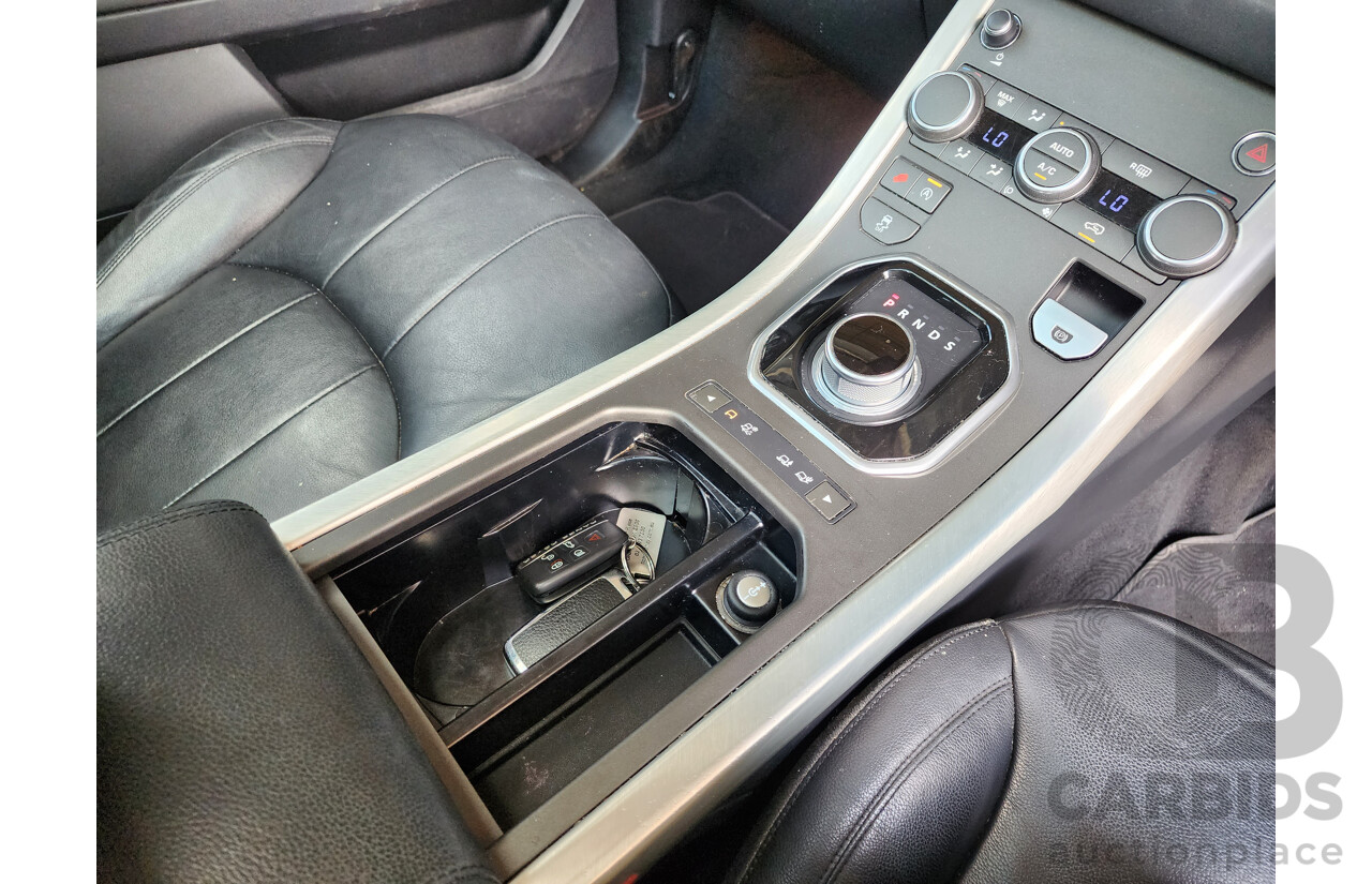 6/2016 Range Rover Evoque TD4 150 SE LV MY16.5 5d Wagon White 2.0L Turbo Diesel