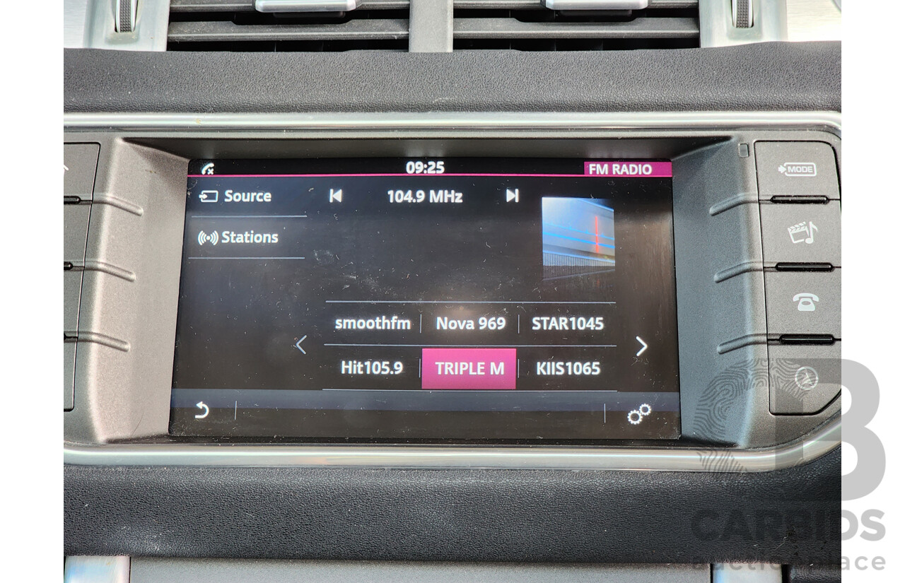 6/2016 Range Rover Evoque TD4 150 SE LV MY16.5 5d Wagon White 2.0L Turbo Diesel