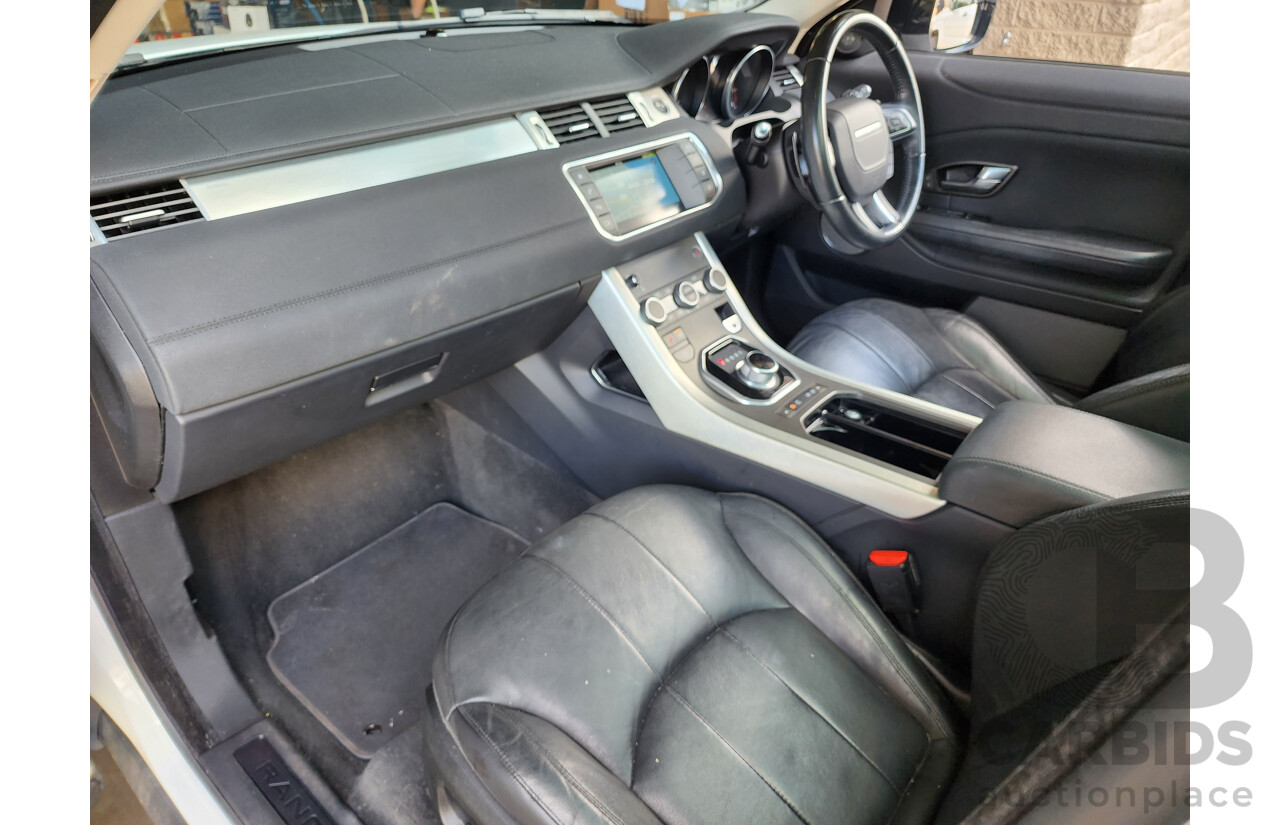 6/2016 Range Rover Evoque TD4 150 SE LV MY16.5 5d Wagon White 2.0L Turbo Diesel