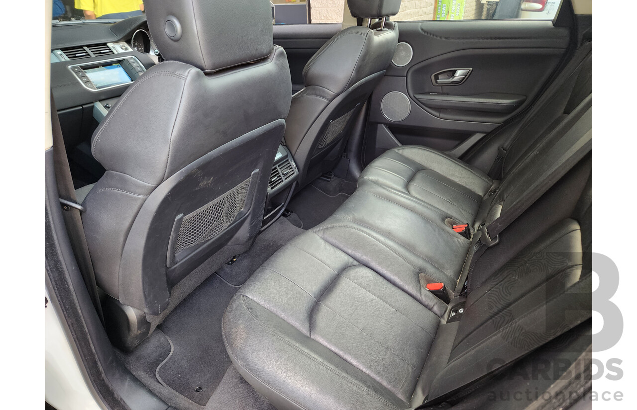 6/2016 Range Rover Evoque TD4 150 SE LV MY16.5 5d Wagon White 2.0L Turbo Diesel