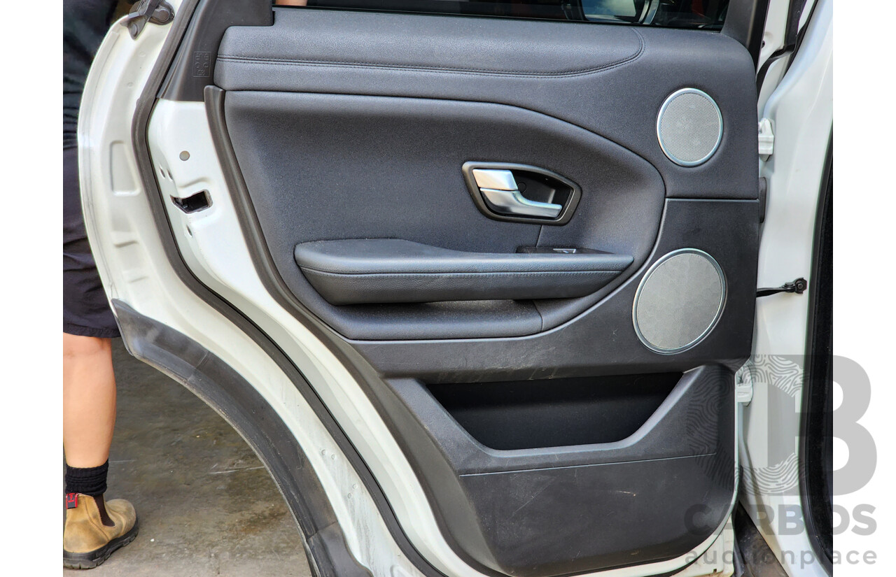 6/2016 Range Rover Evoque TD4 150 SE LV MY16.5 5d Wagon White 2.0L Turbo Diesel