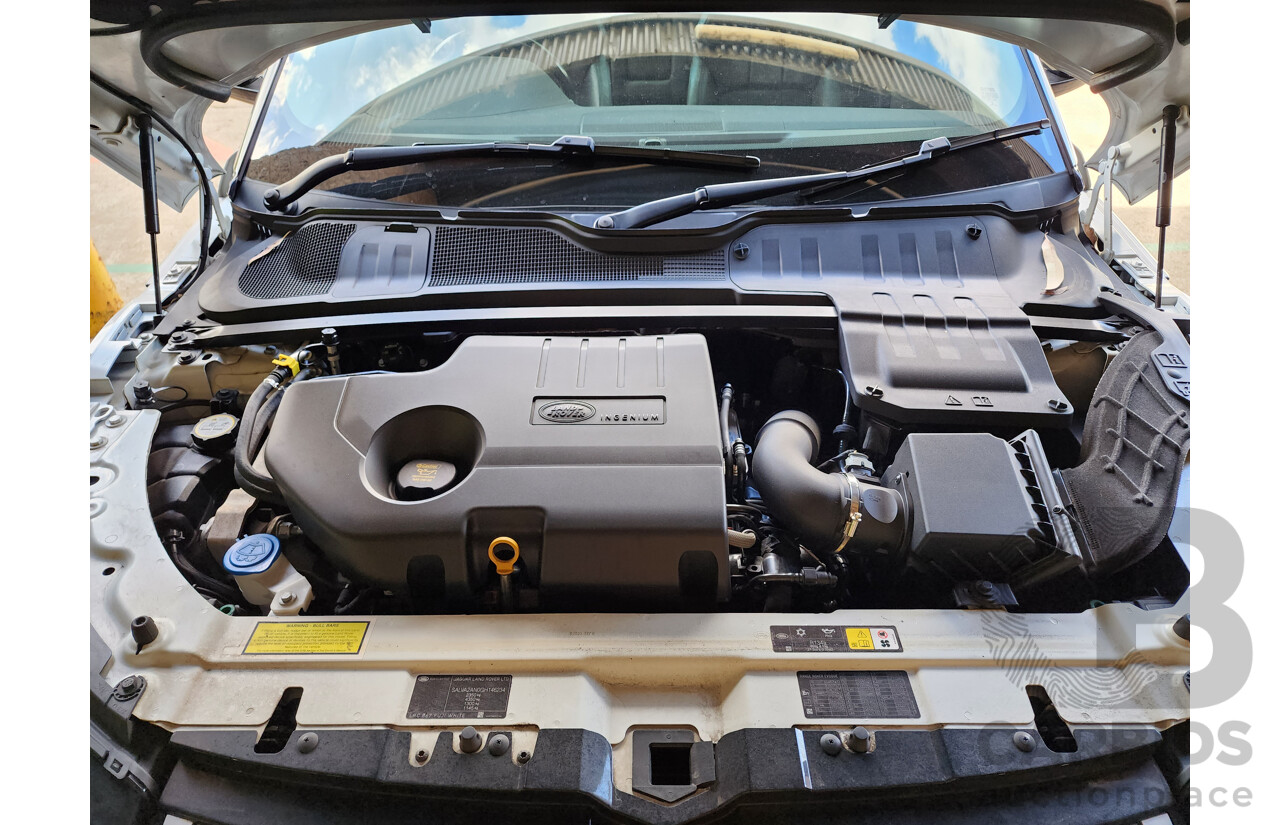 6/2016 Range Rover Evoque TD4 150 SE LV MY16.5 5d Wagon White 2.0L Turbo Diesel