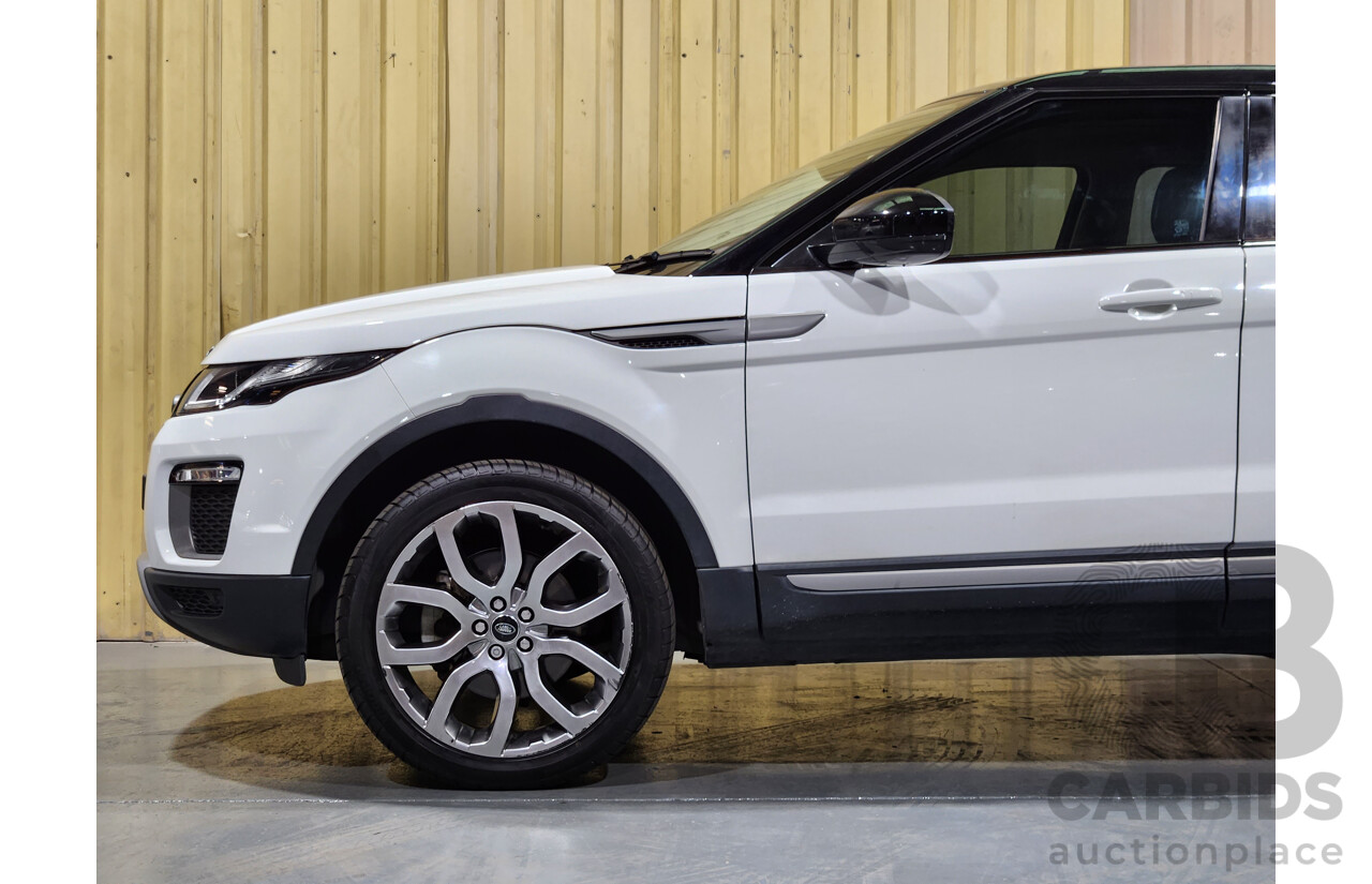 6/2016 Range Rover Evoque TD4 150 SE LV MY16.5 5d Wagon White 2.0L Turbo Diesel