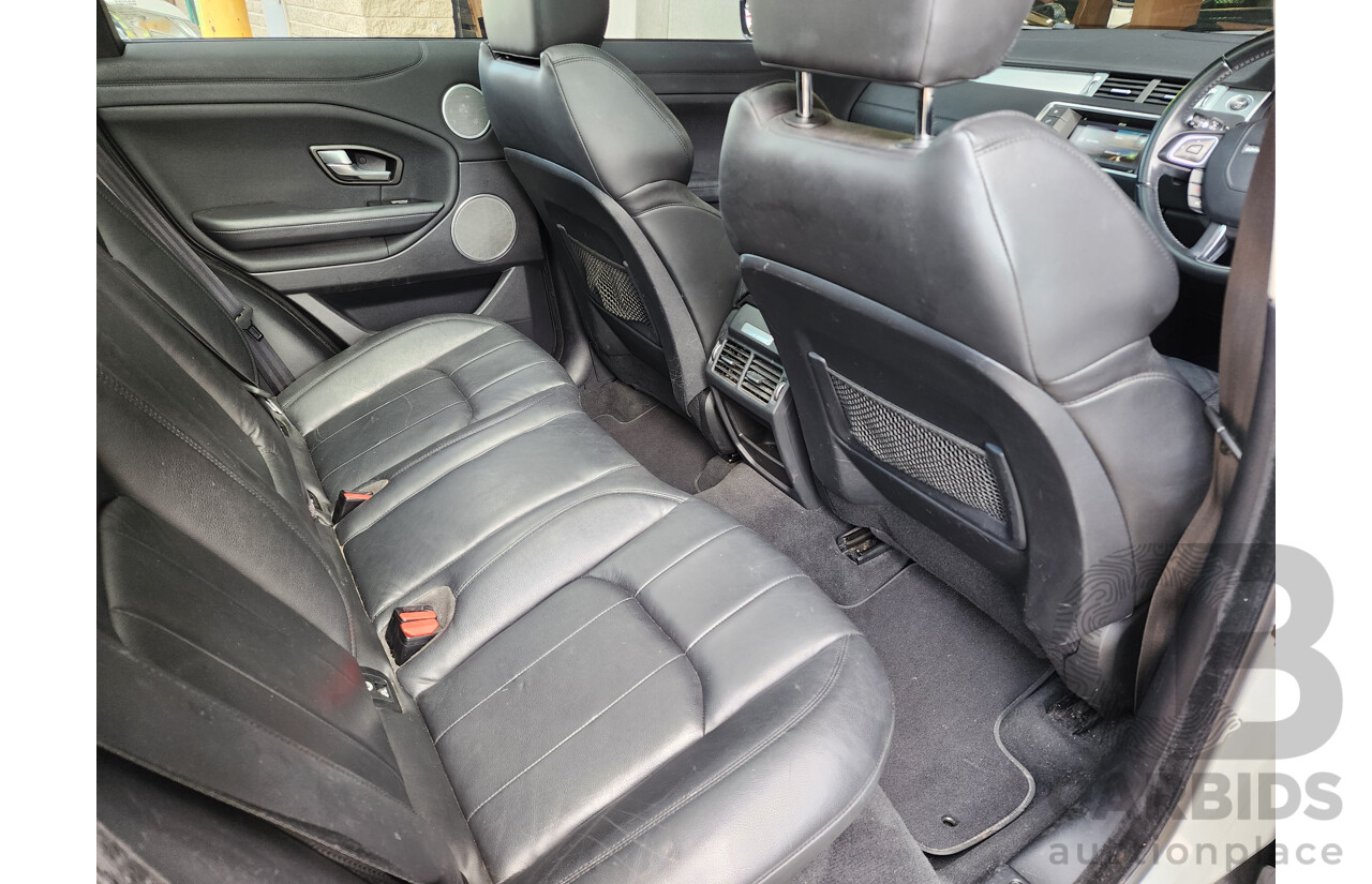 6/2016 Range Rover Evoque TD4 150 SE LV MY16.5 5d Wagon White 2.0L Turbo Diesel