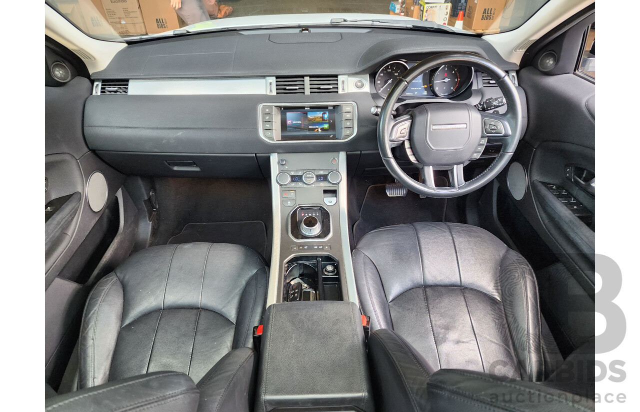 6/2016 Range Rover Evoque TD4 150 SE LV MY16.5 5d Wagon White 2.0L Turbo Diesel