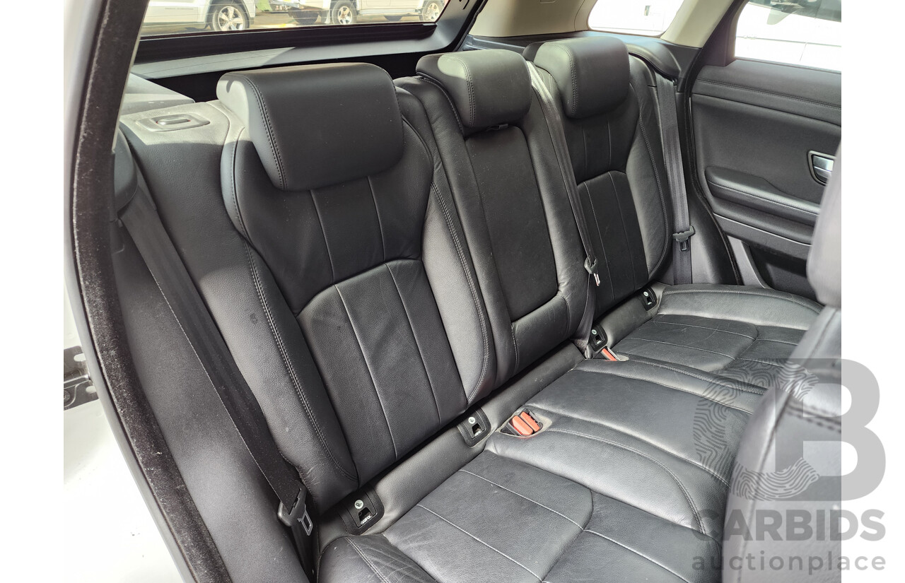 6/2016 Range Rover Evoque TD4 150 SE LV MY16.5 5d Wagon White 2.0L Turbo Diesel