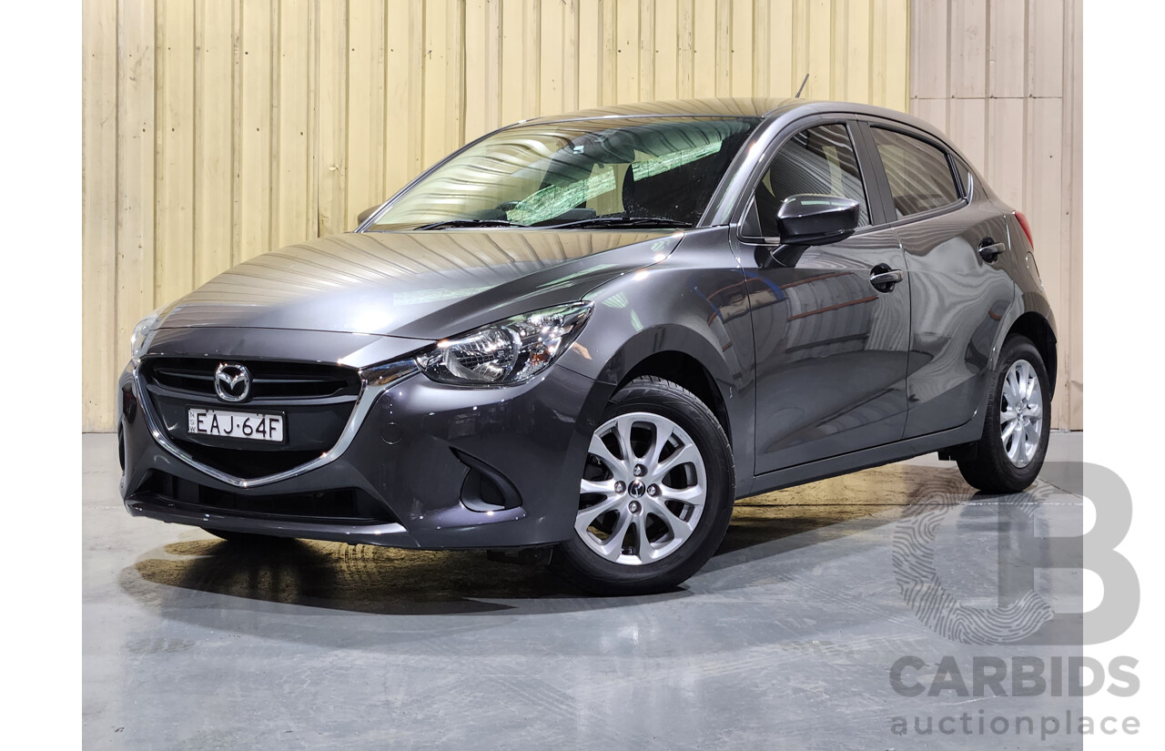 12/2018 Mazda 2 MAXX DJ2HA6 5d Hatchback Machine Grey 1.5L