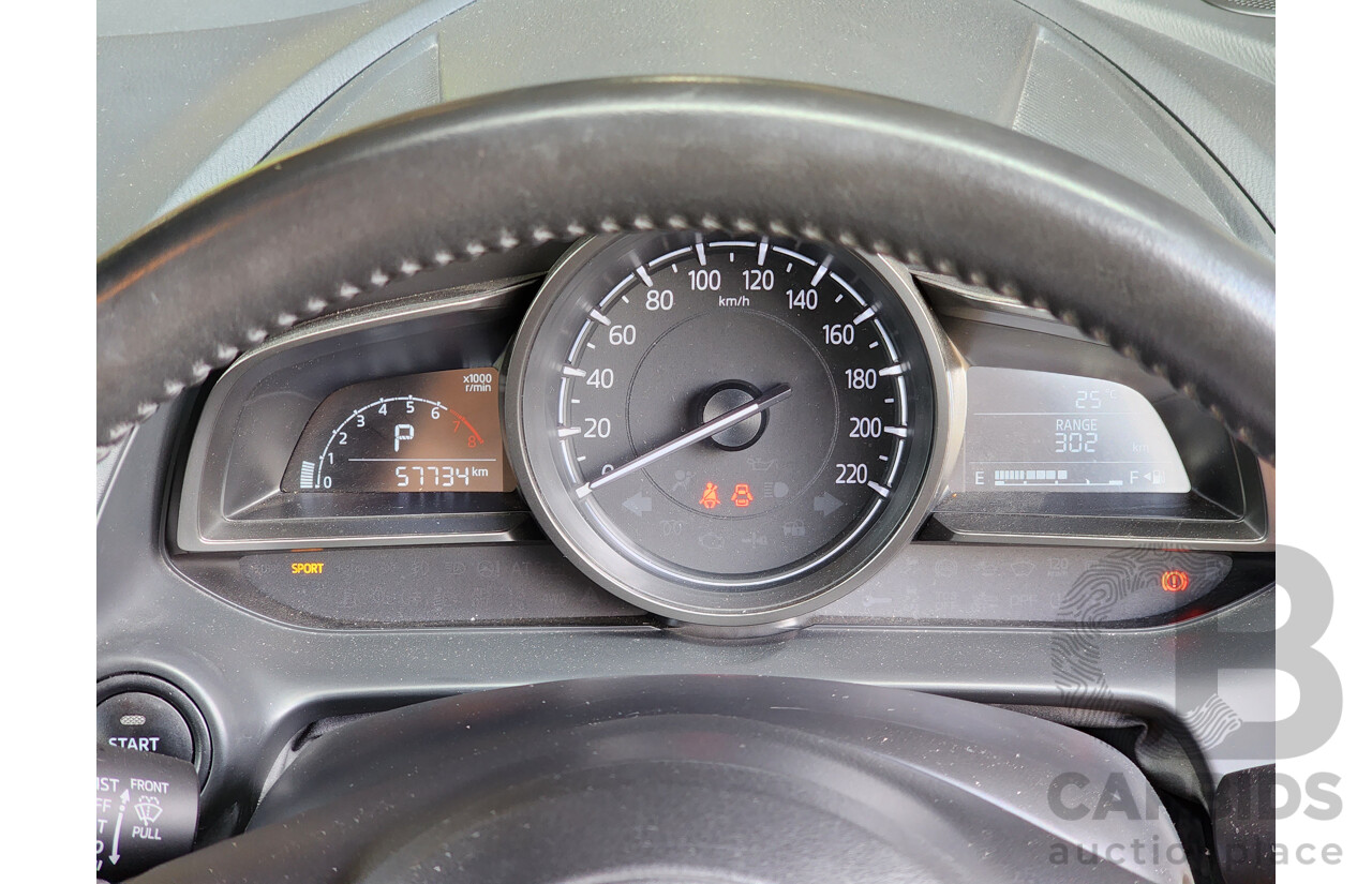 12/2018 Mazda 2 MAXX DJ2HA6 5d Hatchback Machine Grey 1.5L