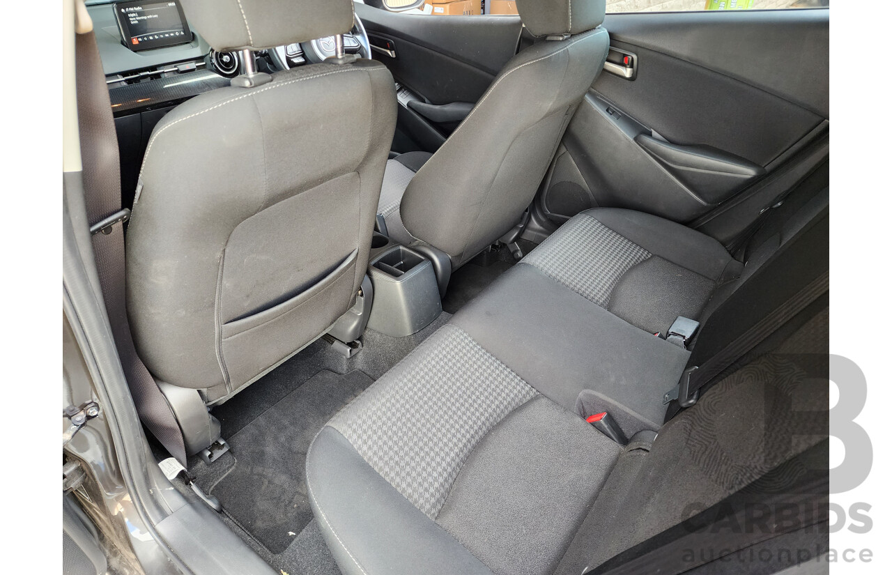 12/2018 Mazda 2 MAXX DJ2HA6 5d Hatchback Machine Grey 1.5L