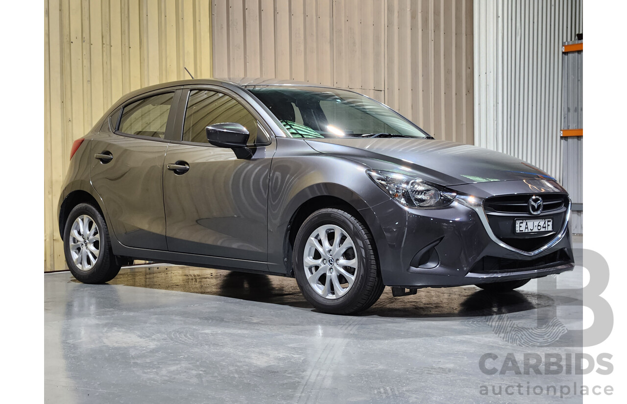 12/2018 Mazda 2 MAXX DJ2HA6 5d Hatchback Machine Grey 1.5L