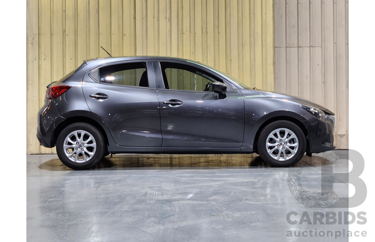 12/2018 Mazda 2 MAXX DJ2HA6 5d Hatchback Machine Grey 1.5L