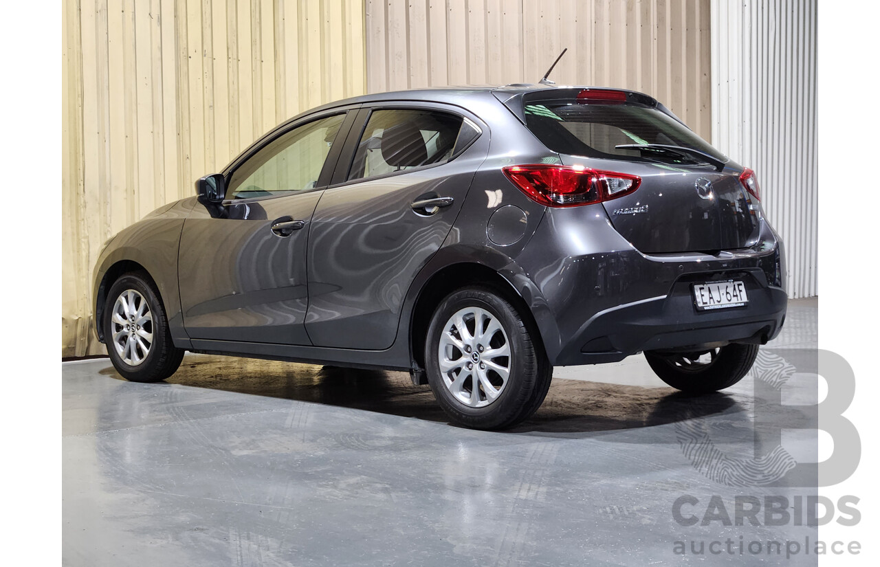 12/2018 Mazda 2 MAXX DJ2HA6 5d Hatchback Machine Grey 1.5L