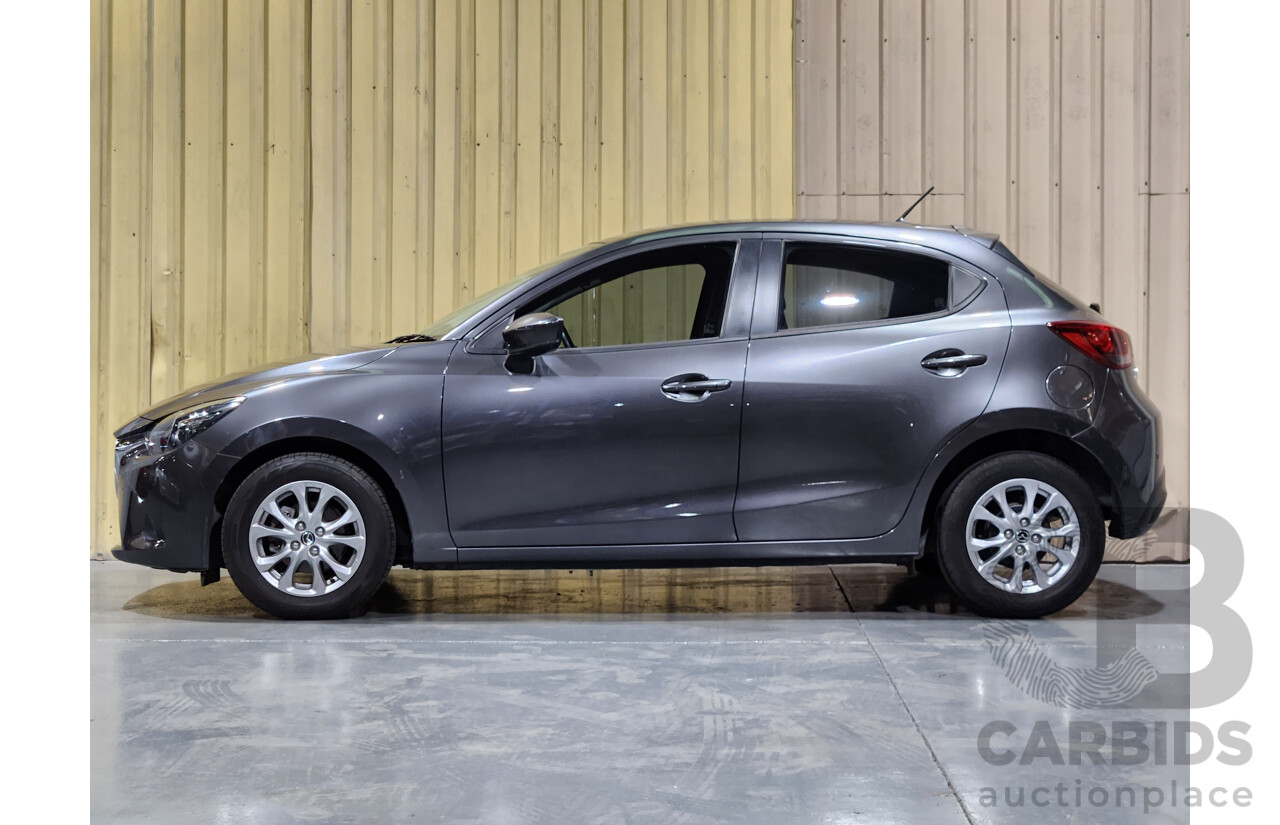 12/2018 Mazda 2 MAXX DJ2HA6 5d Hatchback Machine Grey 1.5L