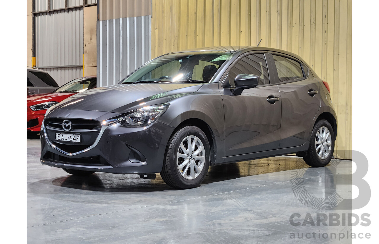 12/2018 Mazda 2 MAXX DJ2HA6 5d Hatchback Machine Grey 1.5L