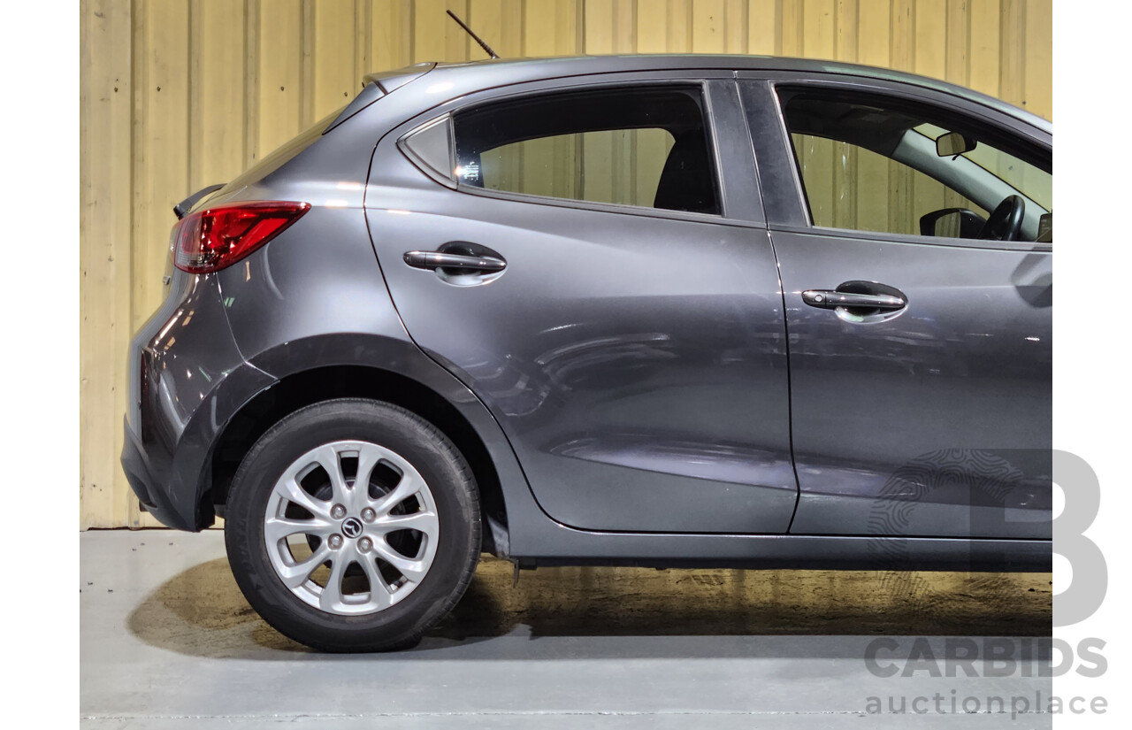 12/2018 Mazda 2 MAXX DJ2HA6 5d Hatchback Machine Grey 1.5L