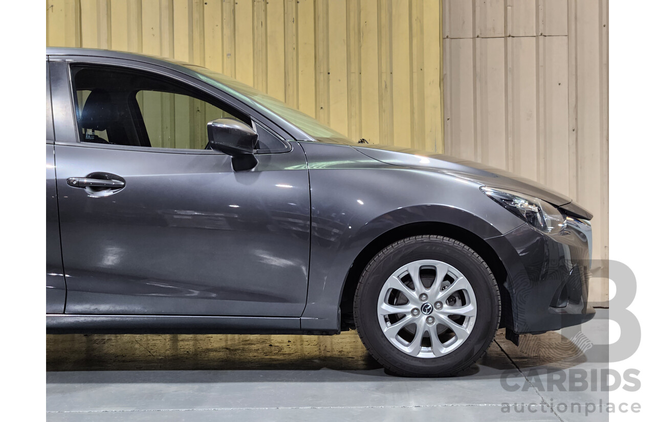 12/2018 Mazda 2 MAXX DJ2HA6 5d Hatchback Machine Grey 1.5L