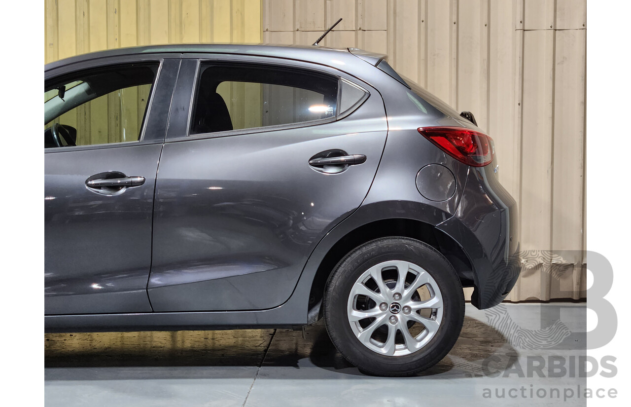 12/2018 Mazda 2 MAXX DJ2HA6 5d Hatchback Machine Grey 1.5L