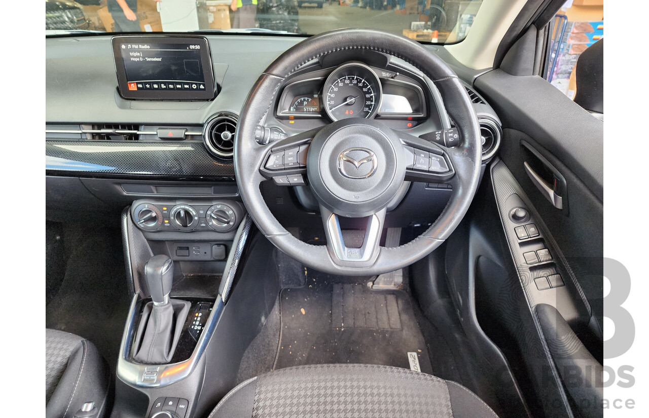12/2018 Mazda 2 MAXX DJ2HA6 5d Hatchback Machine Grey 1.5L