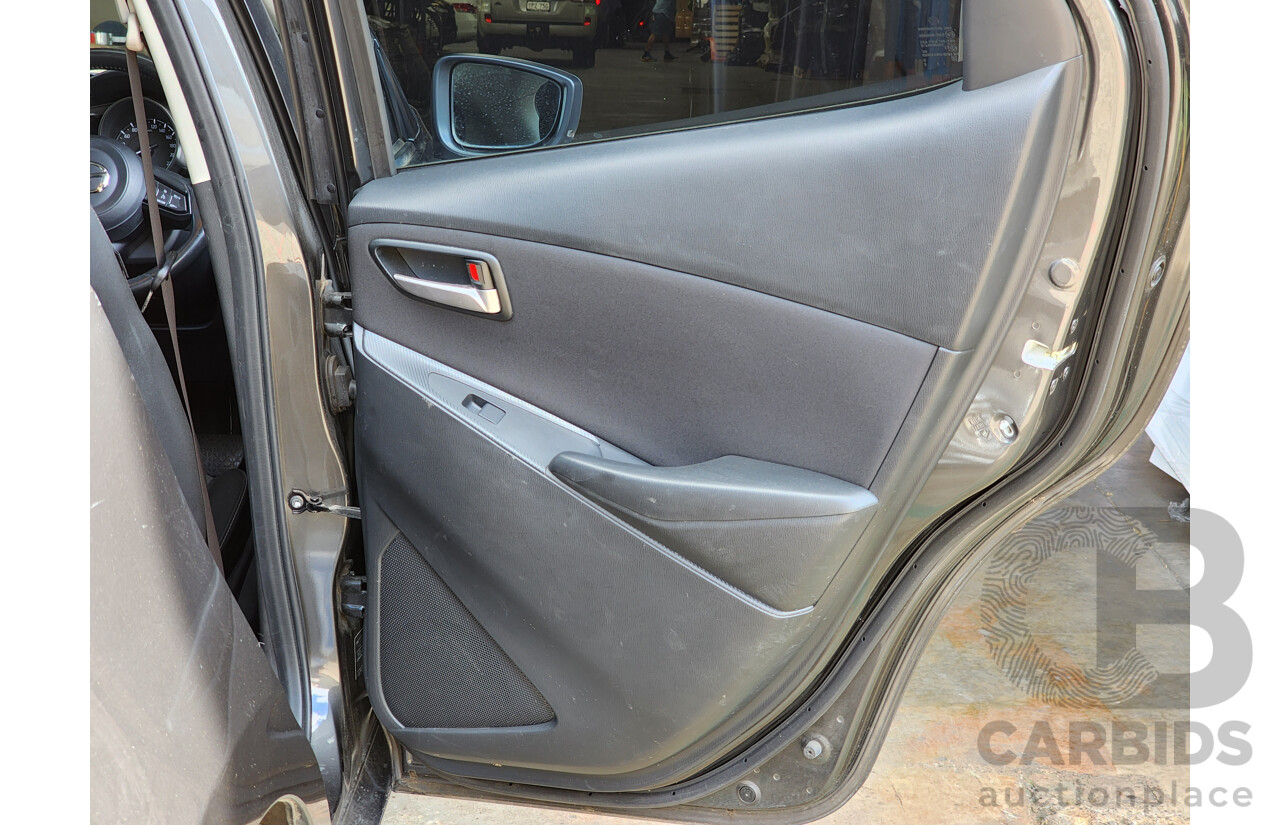 12/2018 Mazda 2 MAXX DJ2HA6 5d Hatchback Machine Grey 1.5L