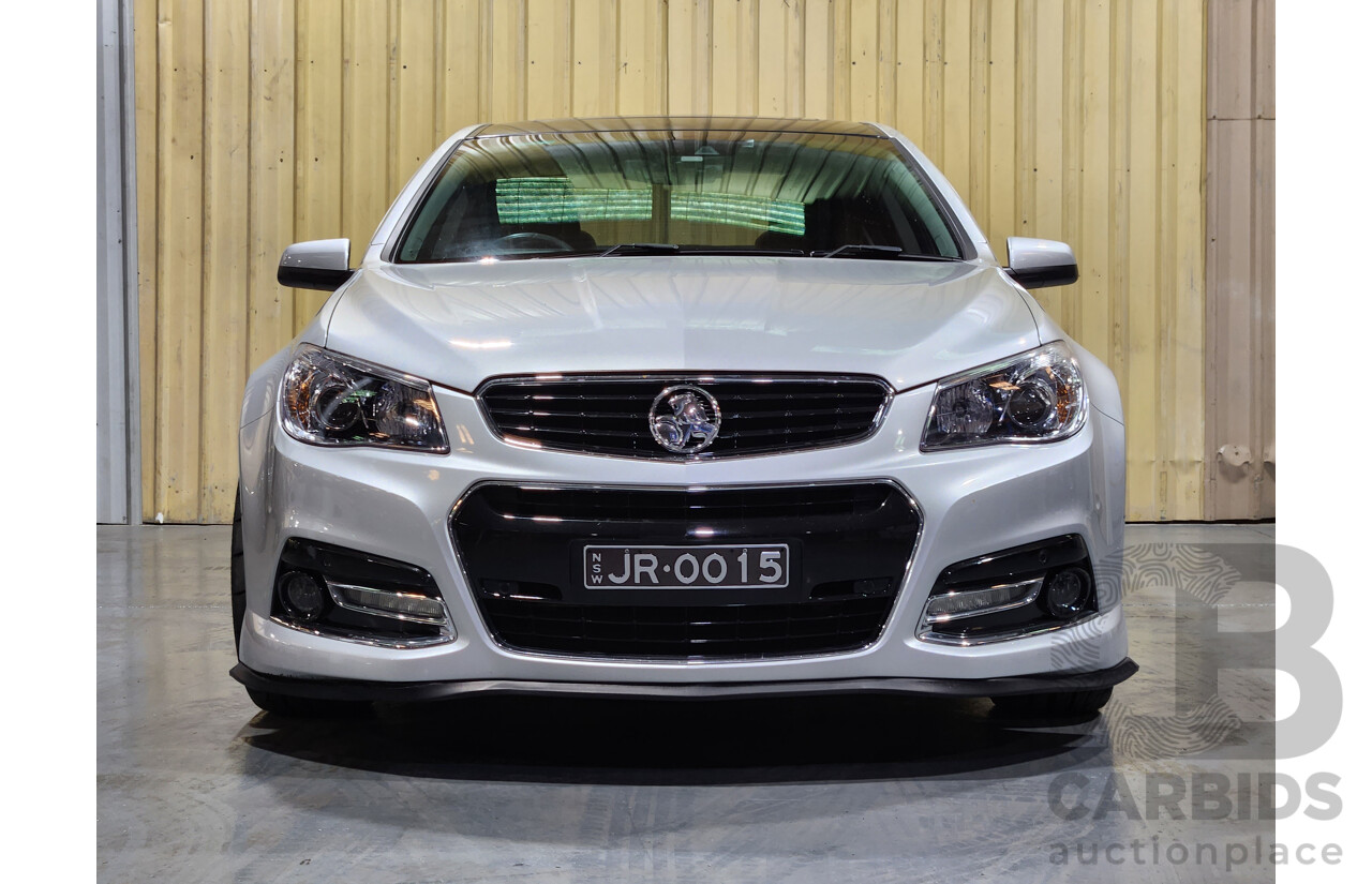 3/2015 Holden Commodore SS-V Redline VF MY15 4d Sedan Silver 6.0L V8