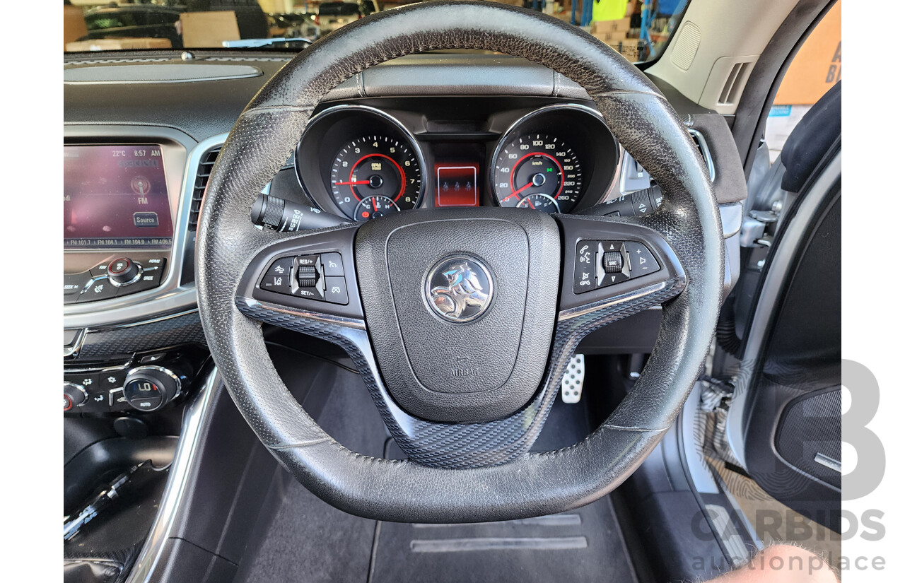 3/2015 Holden Commodore SS-V Redline VF MY15 4d Sedan Silver 6.0L V8