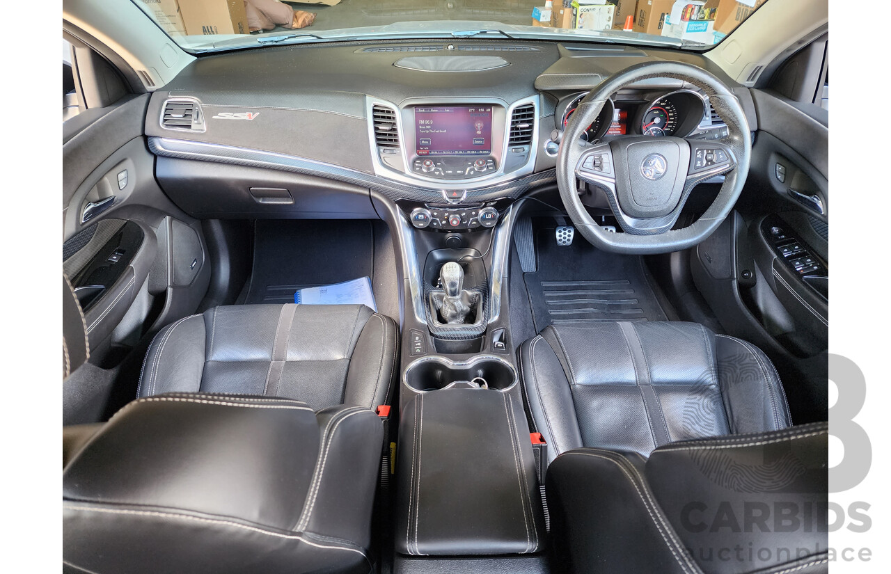 3/2015 Holden Commodore SS-V Redline VF MY15 4d Sedan Silver 6.0L V8
