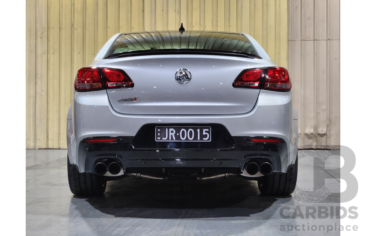 3/2015 Holden Commodore SS-V Redline VF MY15 4d Sedan Silver 6.0L V8