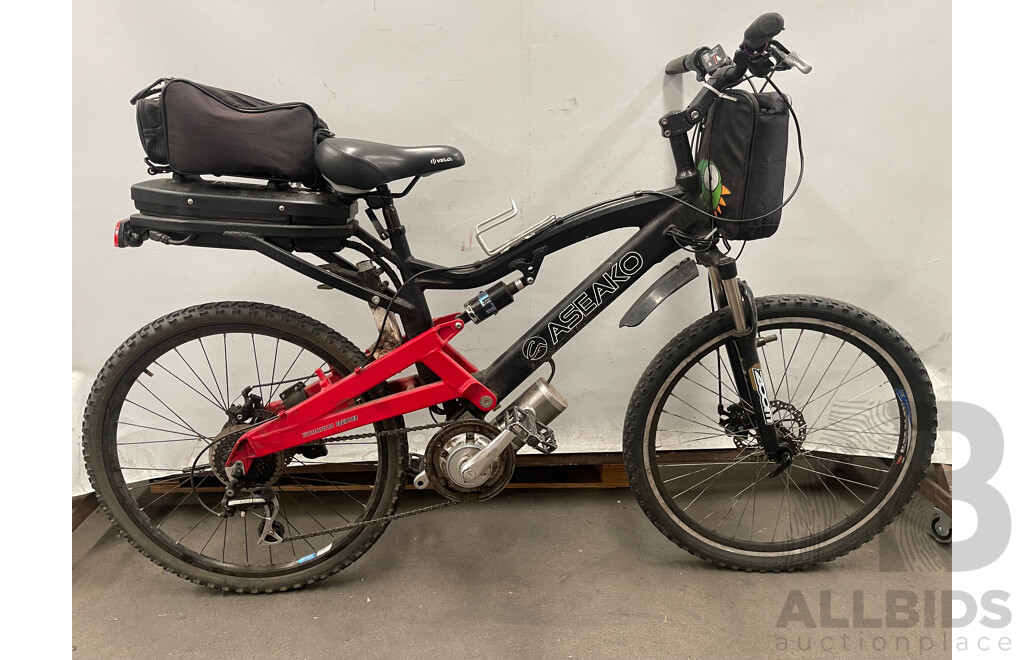 Aseako Electric 7 Speed Mountain Bike