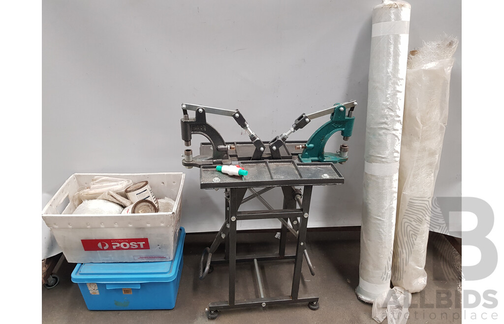 Double Foot Pedal Pressing Machine