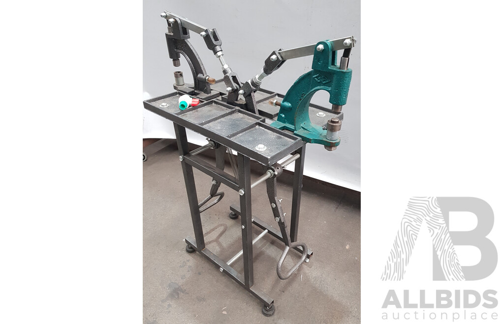 Double Foot Pedal Pressing Machine
