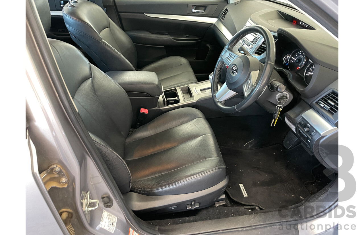 11/2010 Subaru Liberty 2.5i Premium MY11 4d Sedan Silver 2.5L