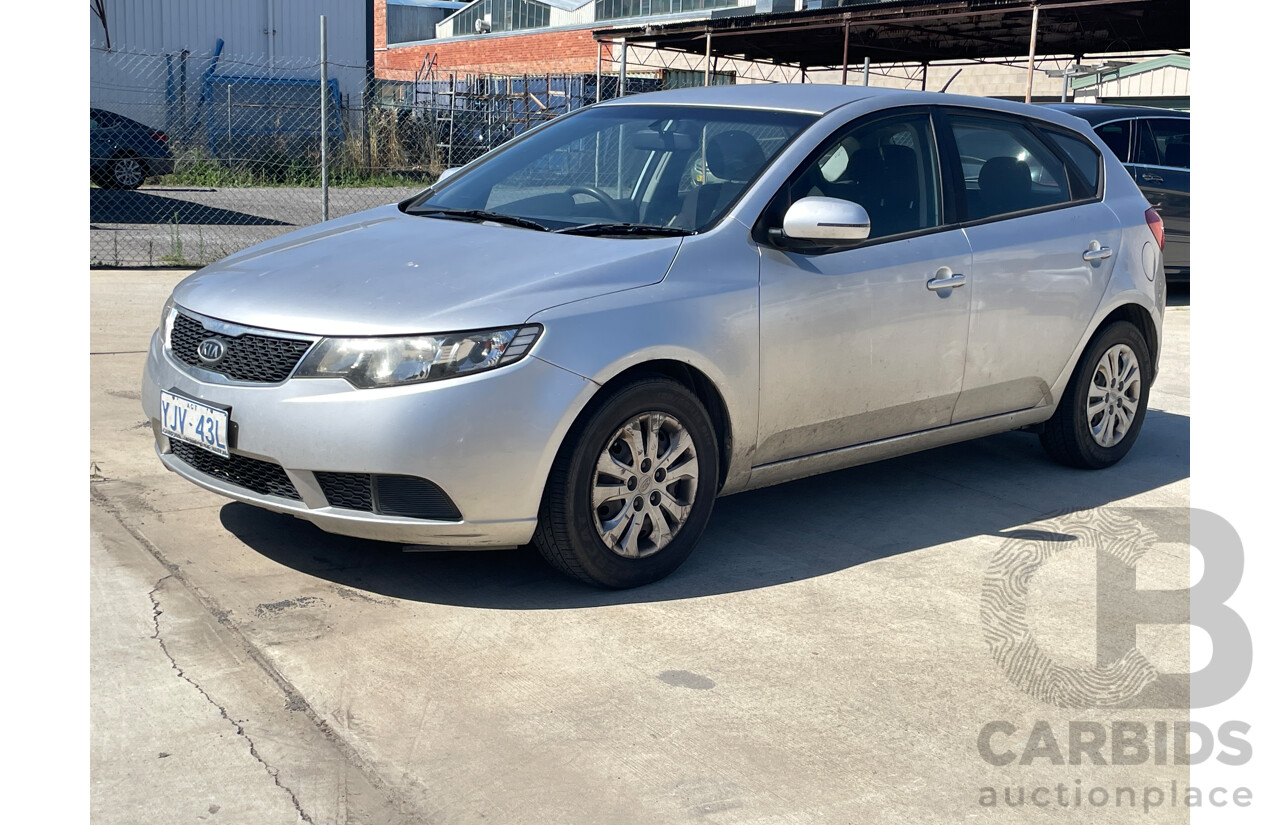 4/2012 Kia Cerato S TD MY12 5d Hatchback Silver 2.0L