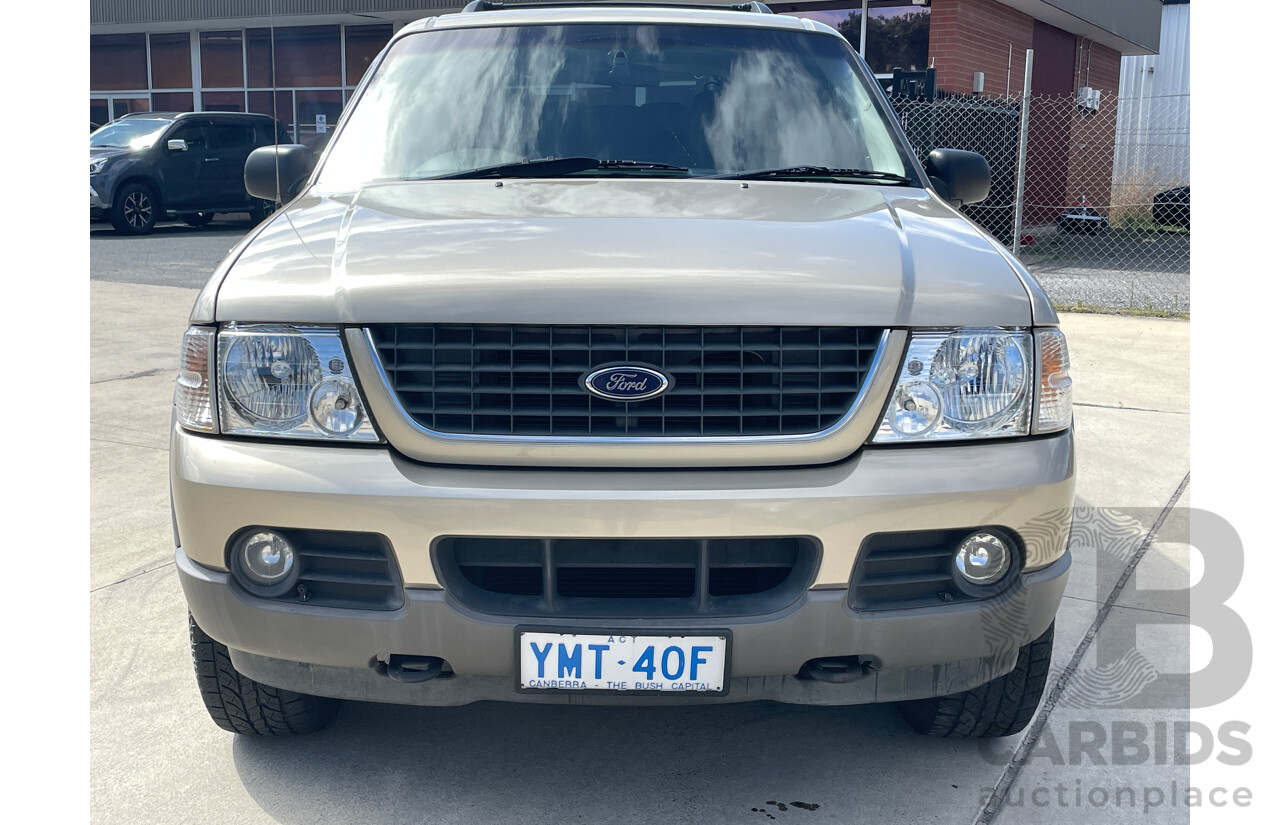 9/2002 Ford Explorer XLT (4x4) UT 4d Wagon Gold 4.0L