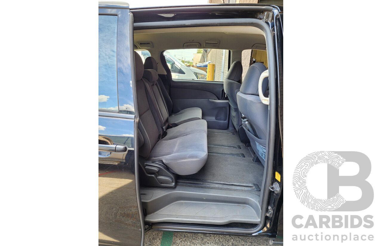 12/2011 Toyota Tarago GLi ACR50R 4d Wagon Black 2.4L - 8 Seater