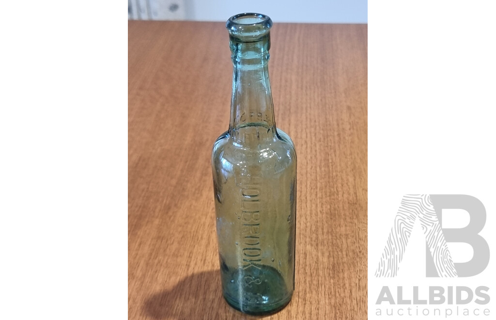 Antique/Vintage Bottles - NSW Bottle Co. and Holbrook and Co. - Quantity of 2