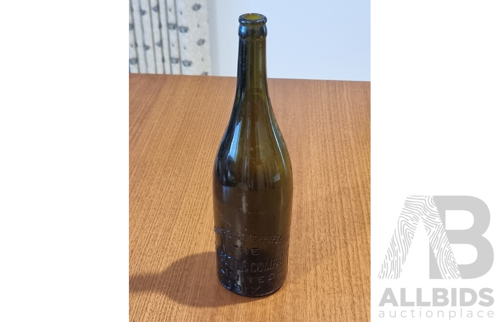 Antique/Vintage Bottles - NSW Bottle Co. and Holbrook and Co. - Quantity of 2