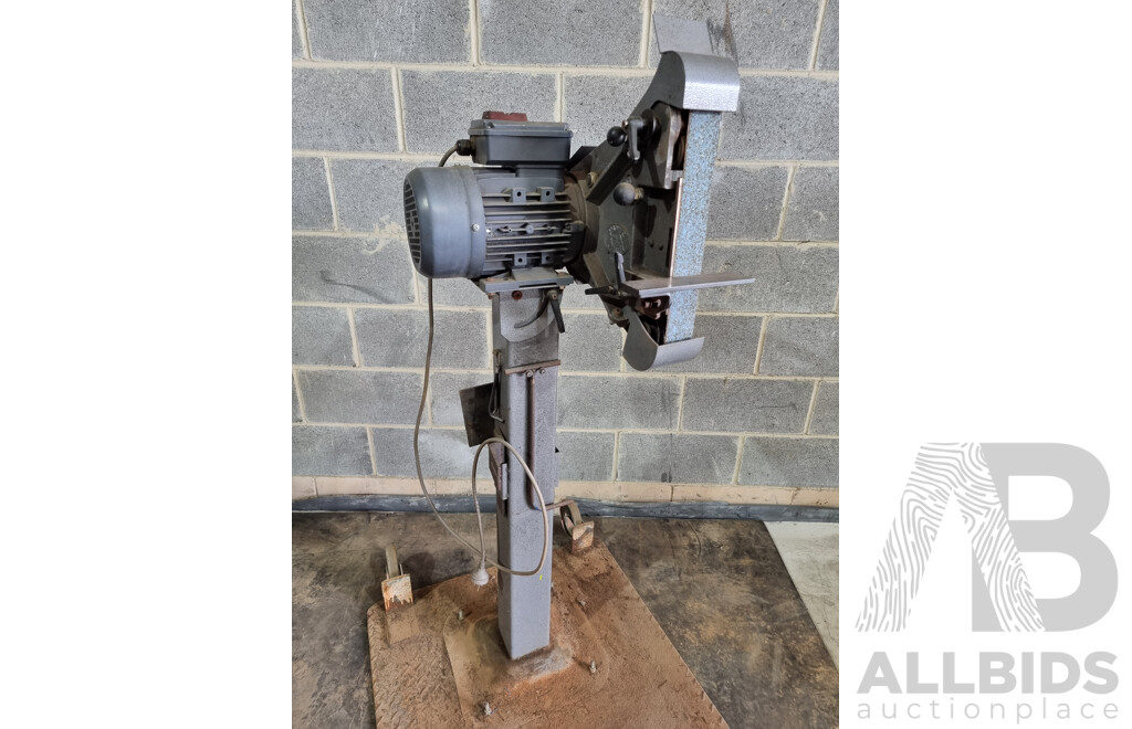 Radius Master Series 2 Sander/Belt Grinder on Pedestal