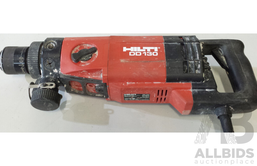 Hilti DD 130 Wet and Dry Core Drill Lot 1443657 ALLBIDS