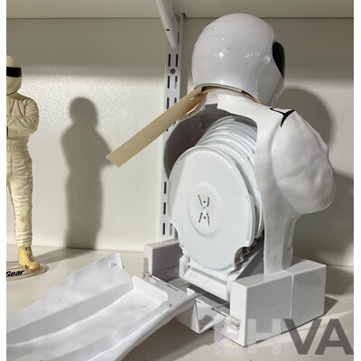 Plastic 'the Stig' Figure and Top Gear 6- Disc Dvd Box Set in the Shape of the the Stig