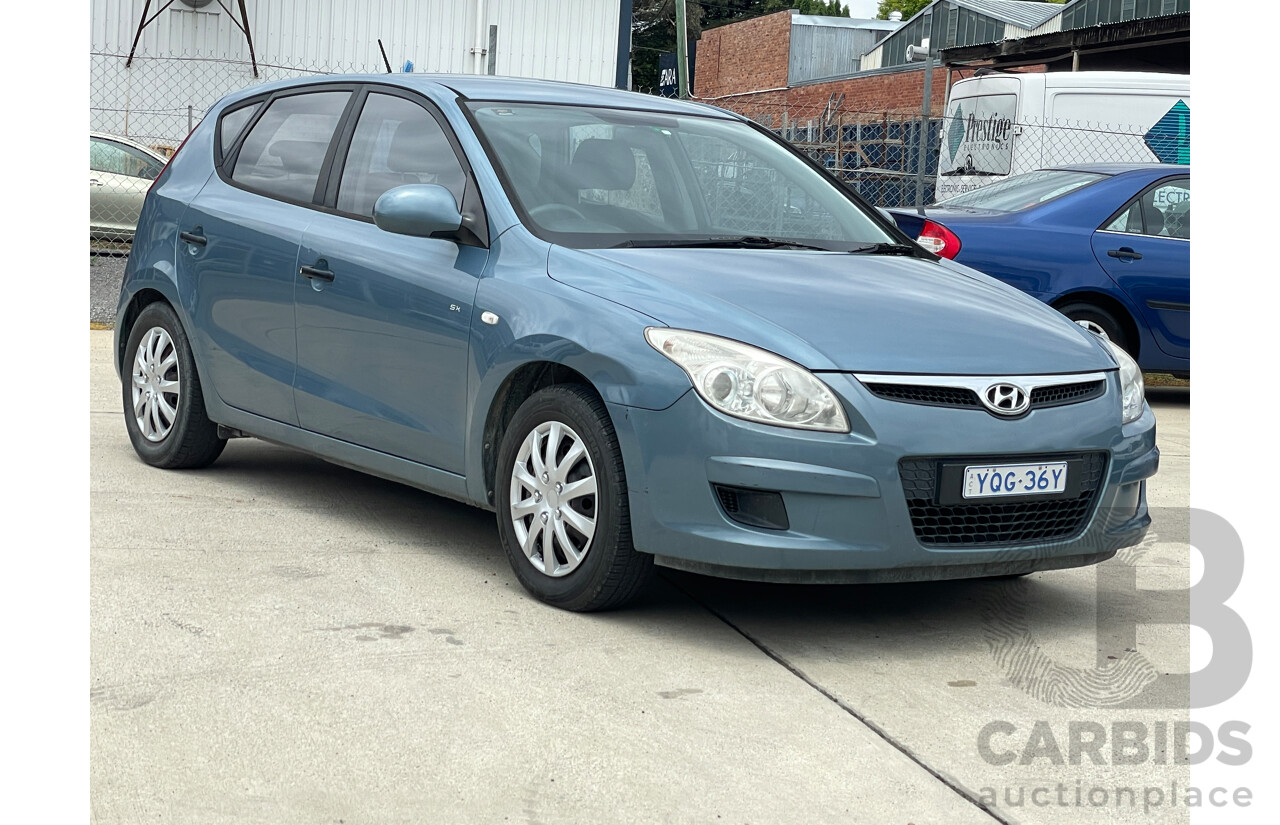 1/2009 Hyundai i30 SX 1.6 CRDi FD MY09 5d Hatchback Blue 1.6L