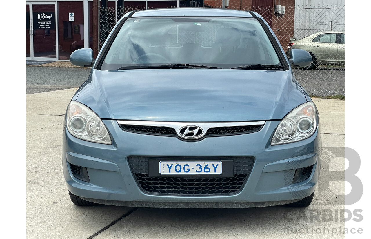 1/2009 Hyundai i30 SX 1.6 CRDi FD MY09 5d Hatchback Blue 1.6L