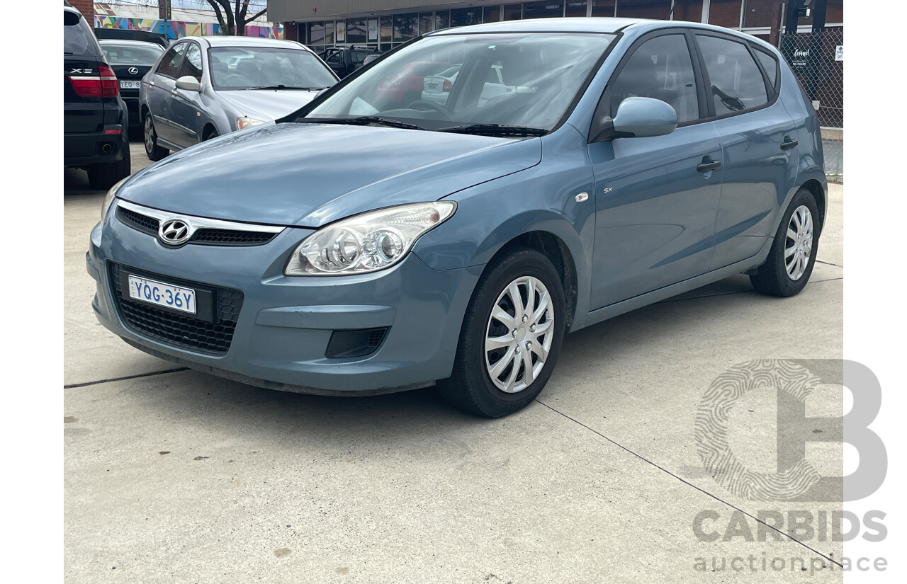 1/2009 Hyundai i30 SX 1.6 CRDi FD MY09 5d Hatchback Blue 1.6L