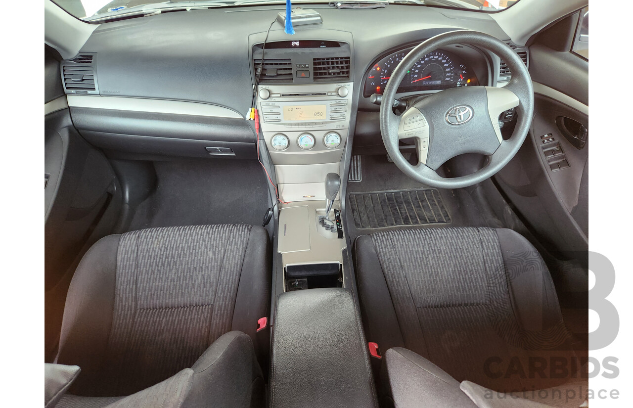 2/2010 Toyota Aurion AT-X GSV40R 09 UPGRADE 4d Sedan Diamond White 3.5L