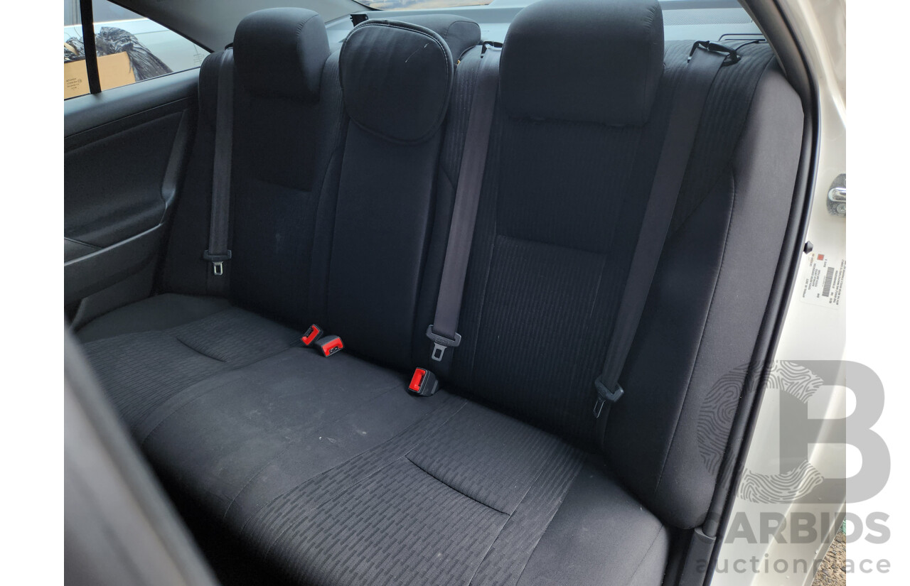 2/2010 Toyota Aurion AT-X GSV40R 09 UPGRADE 4d Sedan Diamond White 3.5L